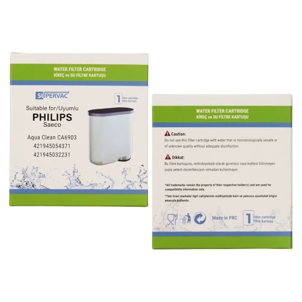 Supervac Espresso Makinesi Aquaclean Filtre, Philips EP2231,EP5447 ile Uyumlu - Görsel 4