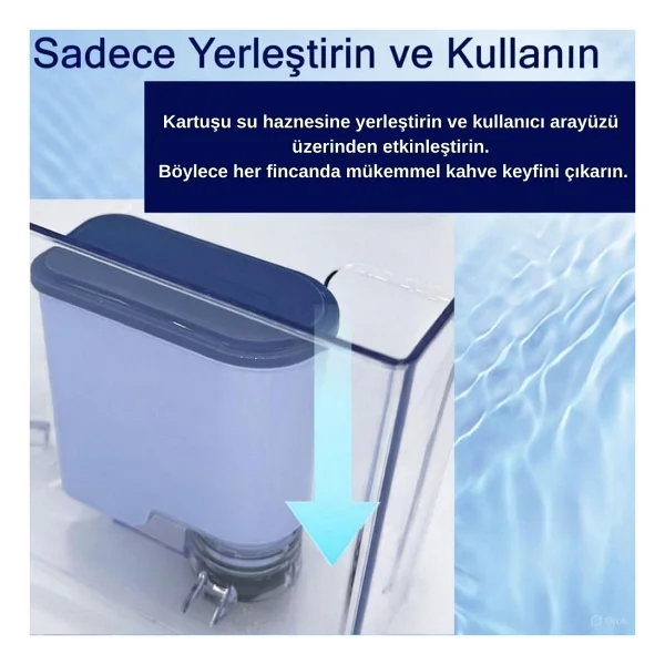 Supervac Espresso Makinesi Aquaclean Filtre, Philips EP2231,EP5447 ile Uyumlu - Görsel 8