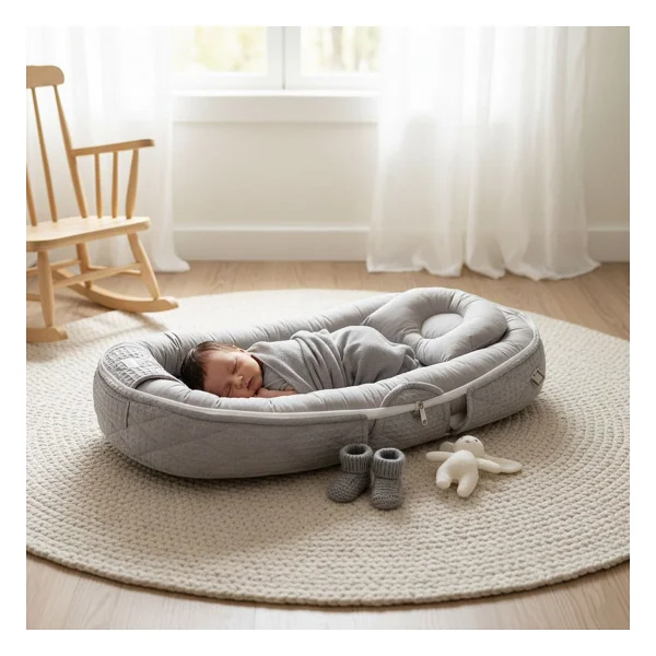 Miniboni Baby Nest Katlanır Bebek Yuvası - Görsel 9