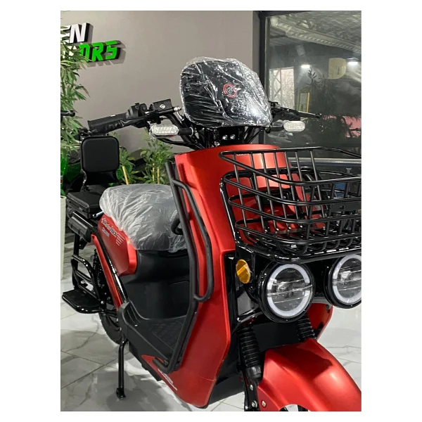 Motolux PITTON9000 1500 W Scooter Elektrikli Motosiklet Kırmızı - Görsel 3