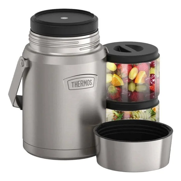Thermos IS303 Icon 1.4 lt Çelik Yemek Termosu - Görsel 2
