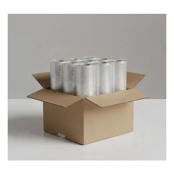 Palet Streç Film 23MIC 50CM x 300 mt (Şeffaf) Ultra Güçlü Sarım - Görsel 3