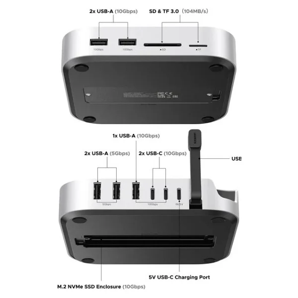 Ugreen 65487 Laptop Docking Station - Görsel 2
