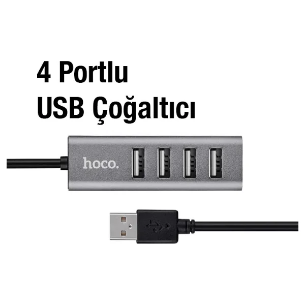 Hoco HB1 USB Çoğaltıcı - Görsel 2