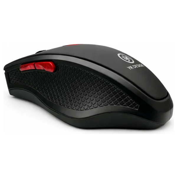 YK Design YK-MS6300 Siyah Kablosuz Mouse - Görsel 2