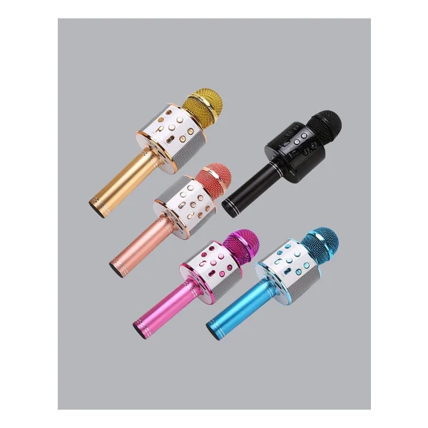 Kablosuz Bluetooth Karaoke Mikrofon Yankı Efektli - 1 - Görsel 5