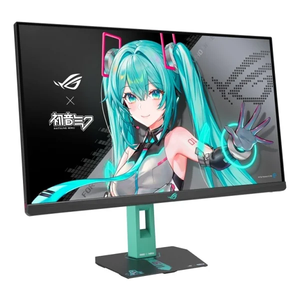 Asus ROG Strix XG27ACMEG-G Hatsune Miku Edition 27" 0.3 ms 2K Pivot IPS 260 Hz OC Oyuncu Monitörü - Görsel 3