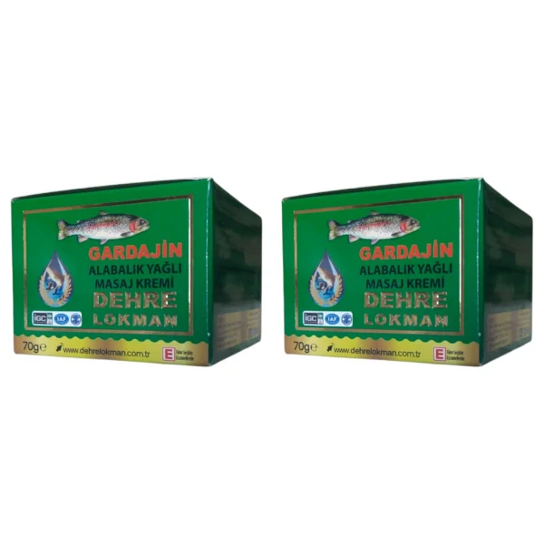Dehre Lokman Gardajin Alabalık Yağı Kremi 70 gr x 4 Ad.& Kuyruk Yağı Masaj Kremi Hediye - Görsel 5