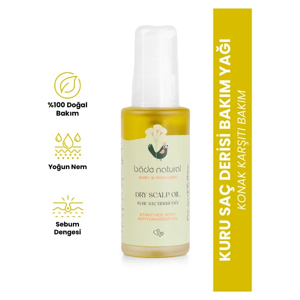 Bade Natural Konak Karşıtı Bebek Bakım Yağı 50 ml - Görsel 2