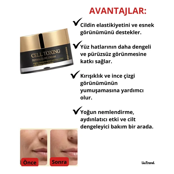 MEDIPEEL Cell Toxing Dermajours Besleyici 50 ml Yaşlanma Karşıtı Krem - Görsel 4