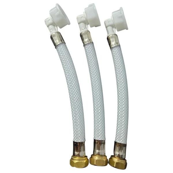 Visam Gömme Rezarvuar Flex Hortum 13CM 3ADET - Beyaz - Görsel 5