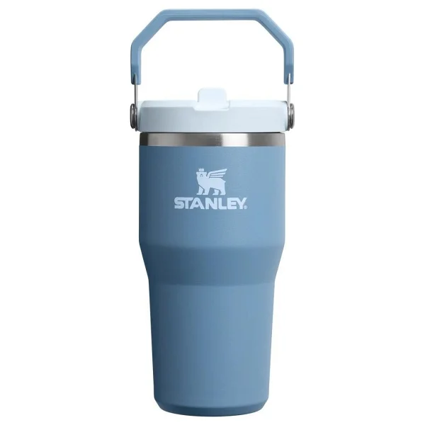 Stanley The Iceflow Flip Straw Mavi 0.60 lt Pipetli Termos Bardak - Görsel 4