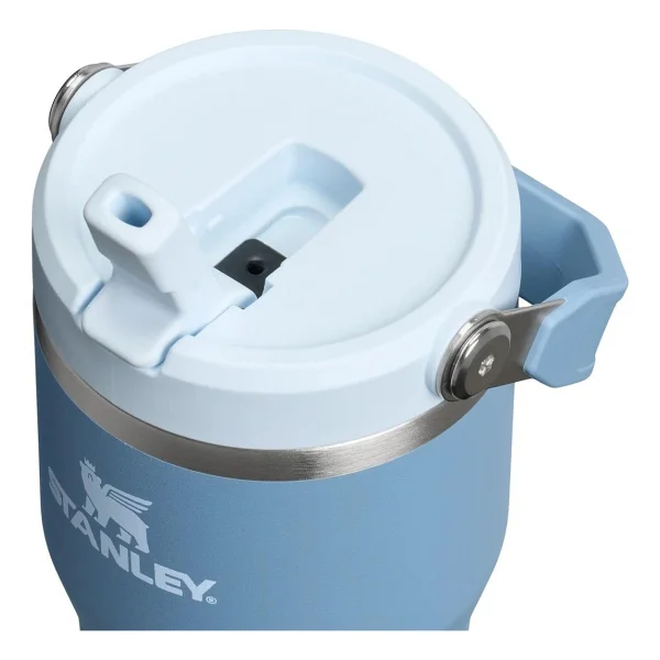Stanley The Iceflow Flip Straw Mavi 0.60 lt Pipetli Termos Bardak - Görsel 3