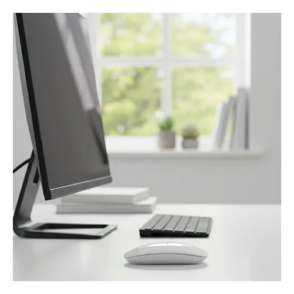 YK Design YK-MS6310 Beyaz Optik Kablosuz Mouse - Görsel 2
