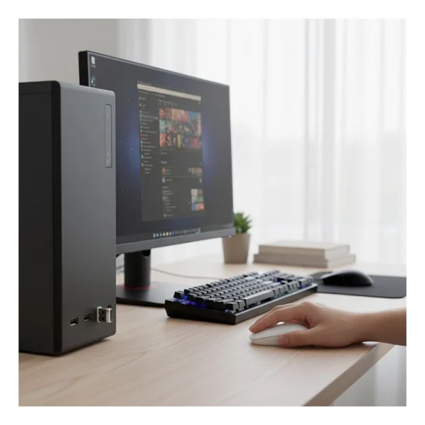 YK Design YK-MS6310 Beyaz Optik Kablosuz Mouse - Görsel 5
