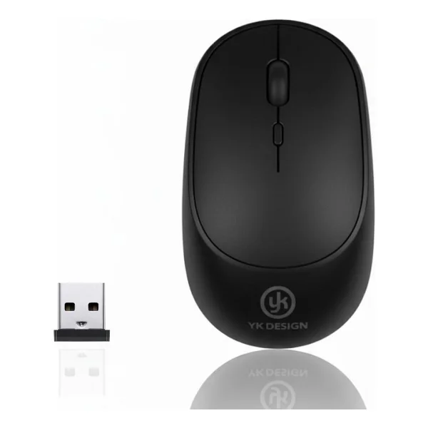 YK Design YK-MS6310 Siyah Optik Kablosuz Mouse - Görsel 6