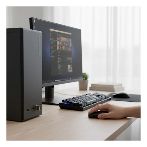 YK Design YK-MS6310 Siyah Optik Kablosuz Mouse - Görsel 2