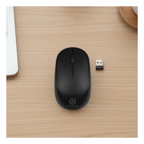 YK Design YK-MS6310 Siyah Optik Kablosuz Mouse - Görsel 5