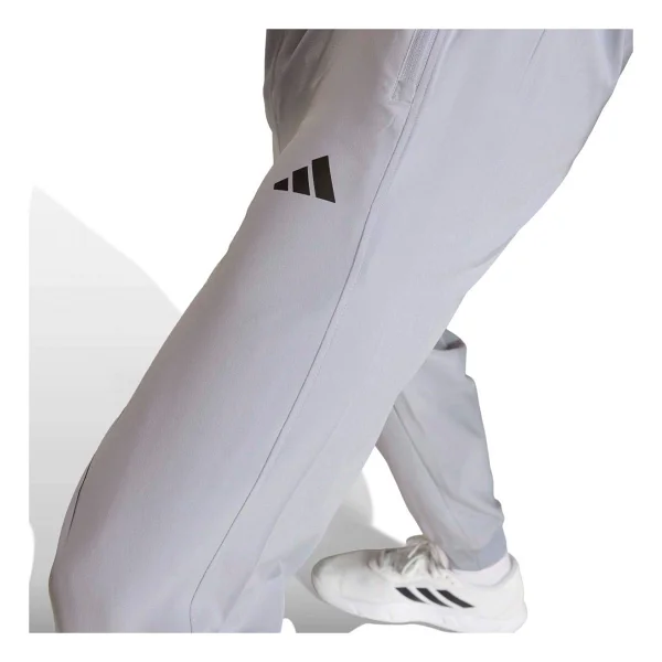 Adidas Workout Essentials Flex KD2841 Gri Erkek Eşofman Altı - Görsel 3