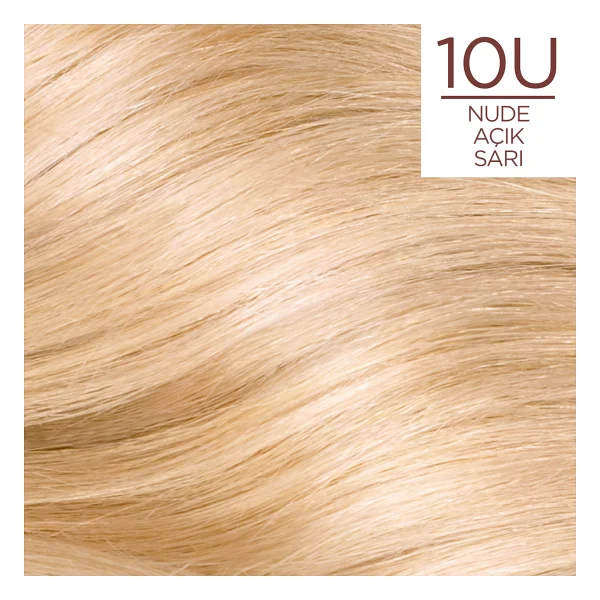 L'Oreal Paris Excellence Creme 10U Nude Açık Sarı Saç Boyası - Görsel 4