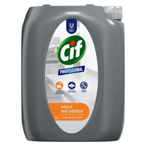 Cif Pro Güçlü Yağ Sökücü 5 lt - Görsel 3