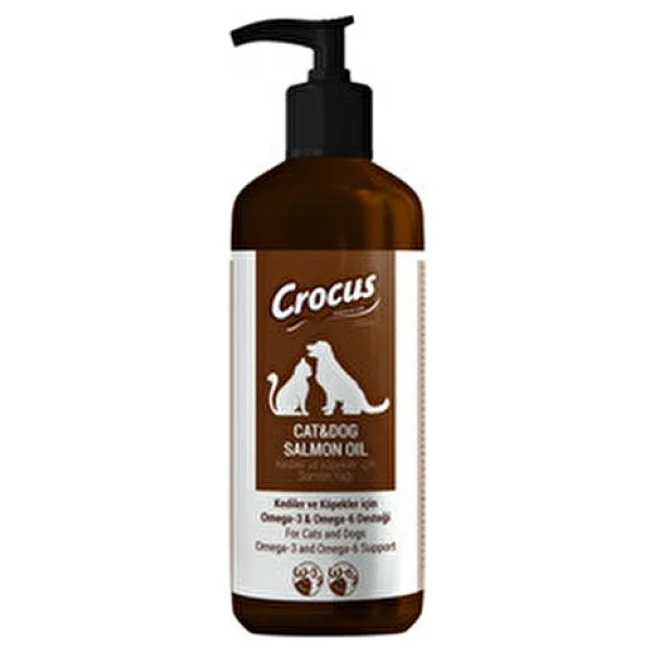 Crocus 200 ml Köpek ve Kediler için Somon Yağı - Görsel 7