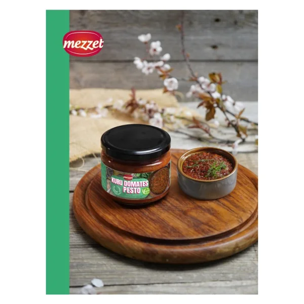 Mezzet Kuru Domatesli Pesto Sos 250 gr - Görsel 2