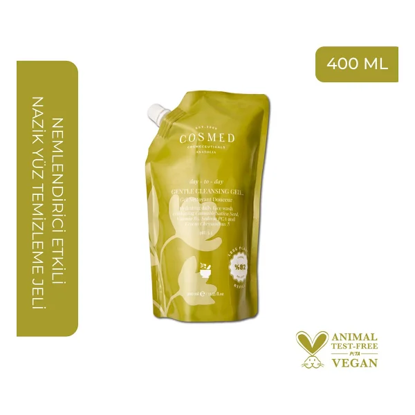 Cosmed Day to Day Refill 400 ml Yüz Temizleme Jeli - Görsel 3