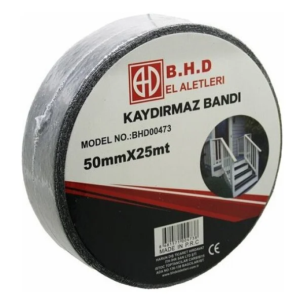 TTT Kaydırmaz Siyah Bant 50 mm X 25 mt - Görsel 5