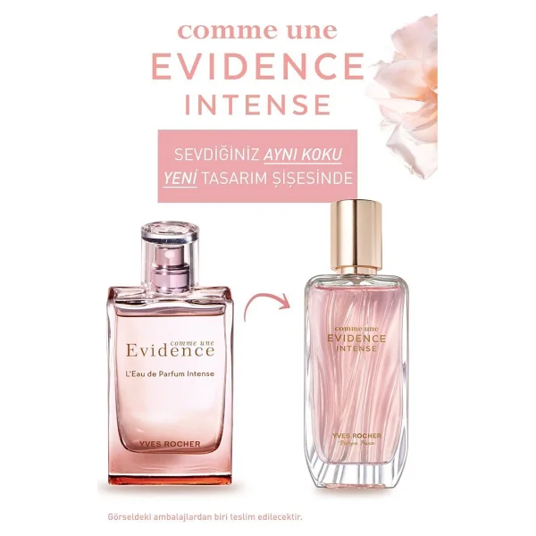 Yves Rocher Comme Une Evidence Intense EDP 50 ml Kadın Parfüm - Görsel 8