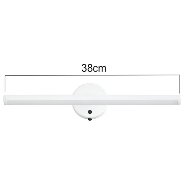 Nobbystar Sök-Tak Sensörlü Beyaz Işık Yapışkanlı Pilli Led Aplik 38cm - Görsel 2