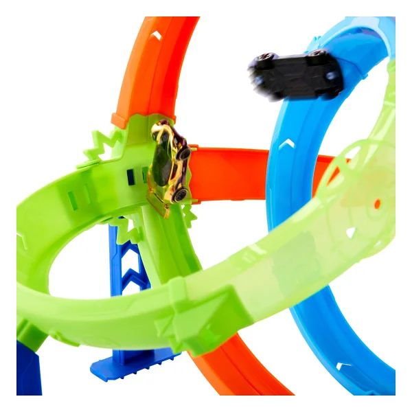 Hot Wheels Akrobasi Pistleri Dolambaçlı Hız Seti ve Metal Araba JHK73 - Görsel 2