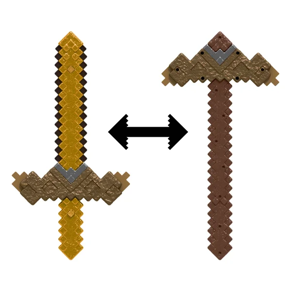 Minecraft 2'si 1 Arada Kılıç ve Kazma JKC15 - Görsel 7