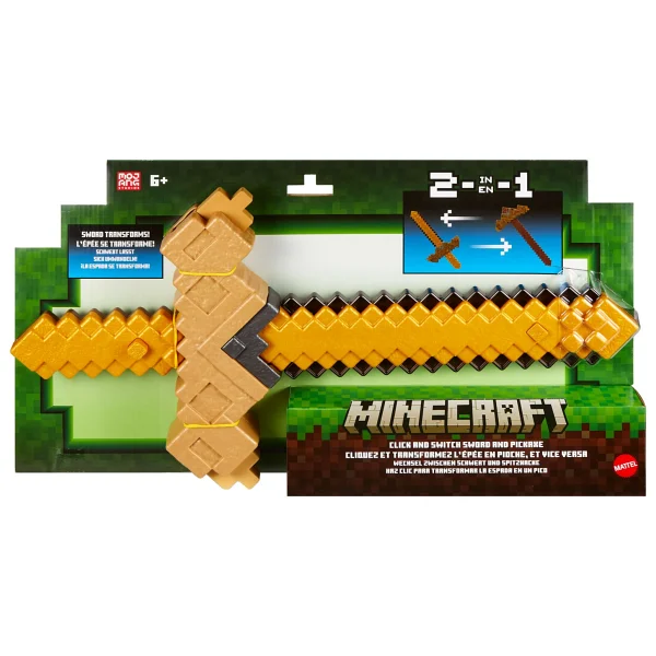 Minecraft 2'si 1 Arada Kılıç ve Kazma JKC15 - Görsel 6
