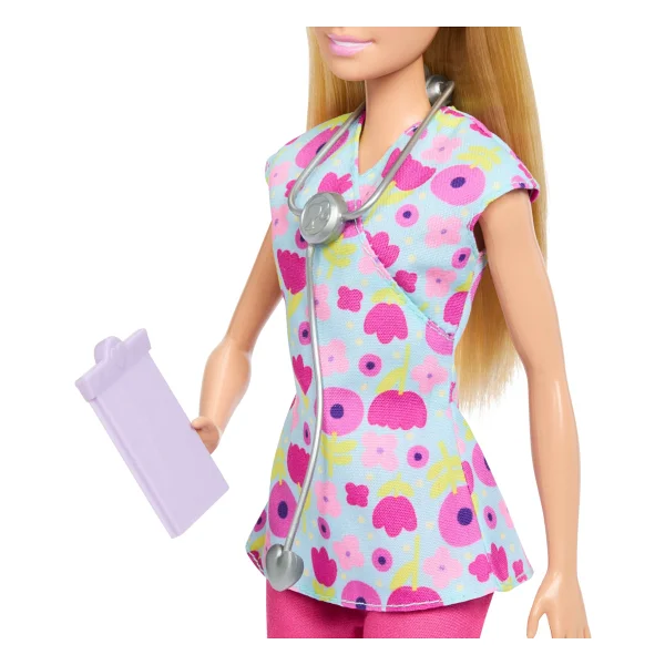 Barbie Kariyer Bebekleri Çocuk Doktoru Bebek JCR71-JMK12 - Görsel 9