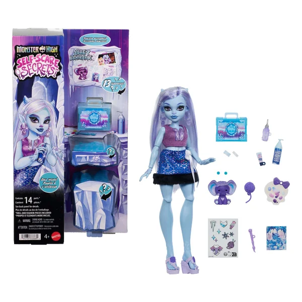 Monster High Güzellik Sırları Abbey Bebeği JHK44 - Görsel 7