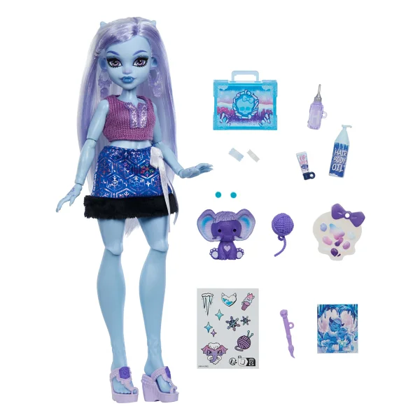 Monster High Güzellik Sırları Abbey Bebeği JHK44 - Görsel 8