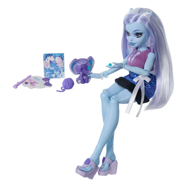 Monster High Güzellik Sırları Abbey Bebeği JHK44 - Görsel 10