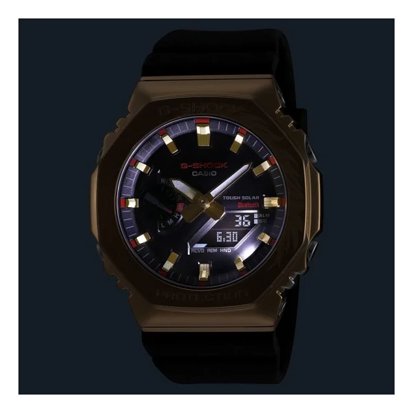 Casio G-Shock G-Steel GBM-2100CX-9ADR Siyah-Altın Erkek Kol Saati - Görsel 5