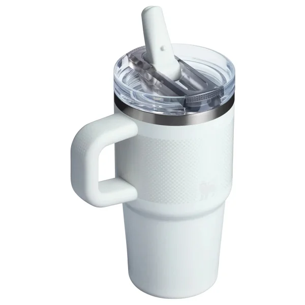 Stanley Quencher ProTour Beyaz 0.60 lt Pipetli Termos Bardak - Görsel 3