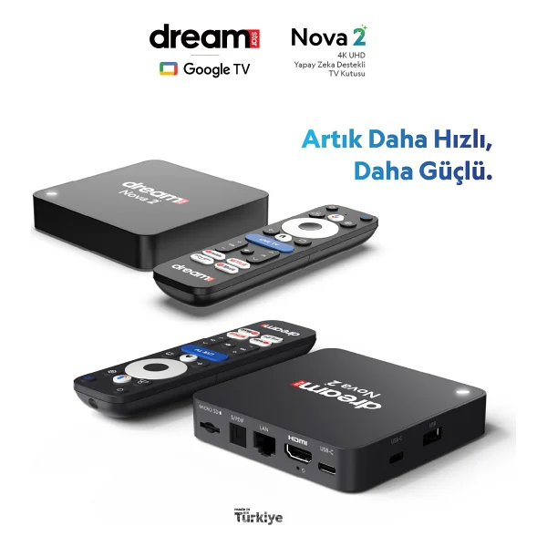 Dreamstar Nova 2 32 GB 4K Android TV Box - Görsel 2