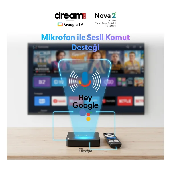 Dreamstar Nova 2 32 GB 4K Android TV Box - Görsel 8
