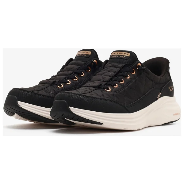 Skechers Contour Foam Golden Hour 150413 BKRG Siyah Kadın Spor Ayakkabı - Görsel 4