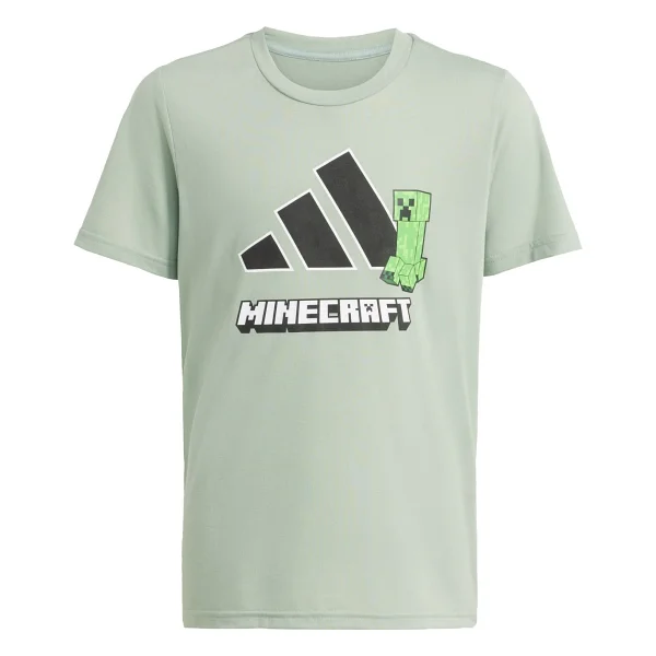Adidas Minecraft Training KD6873 Kısa Kollu Bisiklet Yaka Çocuk Tişört - Görsel 3