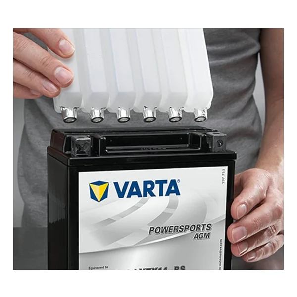 Varta TX7L-BS AGM 12 V 6 Ah 100 CCA Motorsiklet Aküsü - Görsel 3