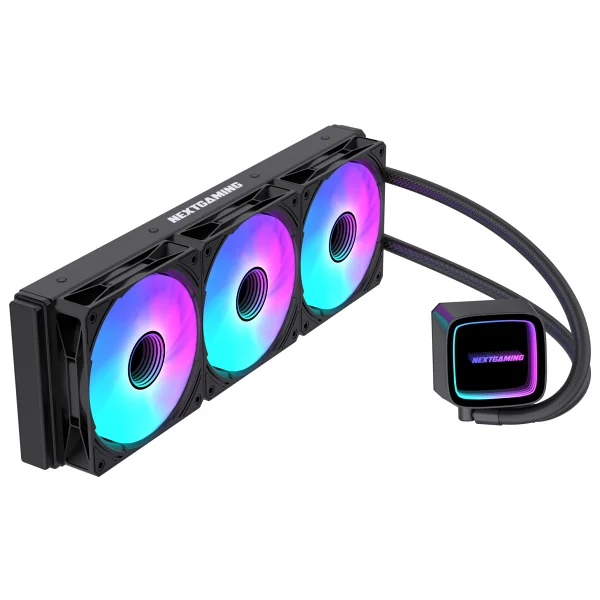 Next Gaming Nitro Cool NG-360 ARGB Siyah 360 mm İşlemci Sıvı Soğutucu - Görsel 3