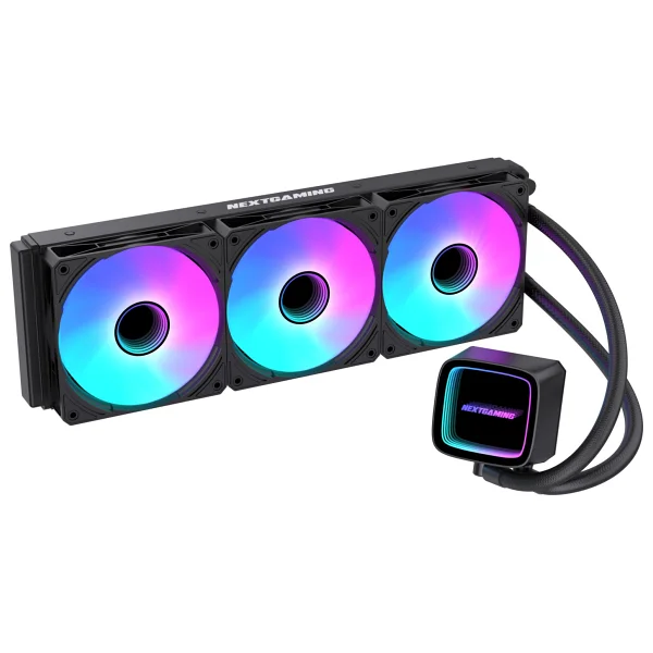 Next Gaming Nitro Cool NG-360 ARGB Siyah 360 mm İşlemci Sıvı Soğutucu - Görsel 4