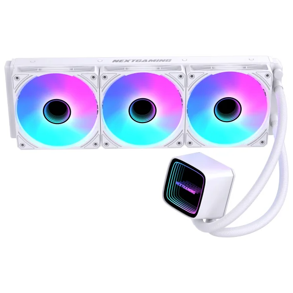 Next Gaming Nitro Cool NG-360 ARGB Beyaz 360 mm İşlemci Sıvı Soğutucu - Görsel 6