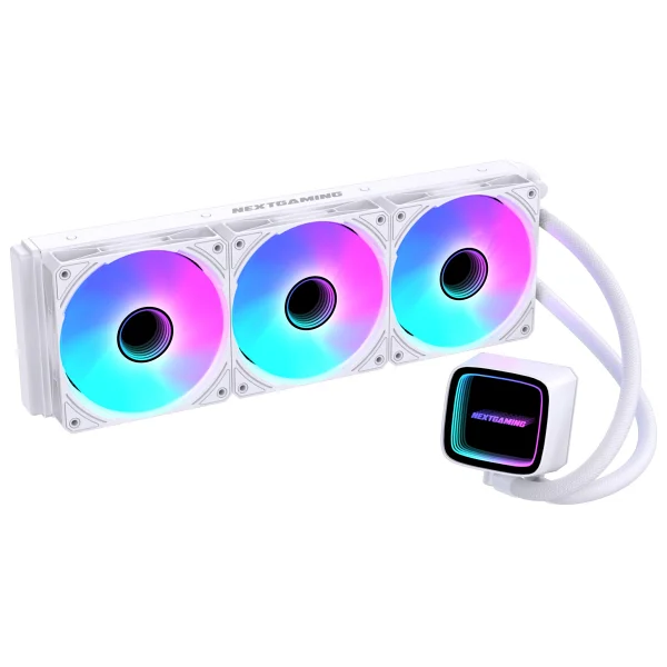 Next Gaming Nitro Cool NG-360 ARGB Beyaz 360 mm İşlemci Sıvı Soğutucu - Görsel 2