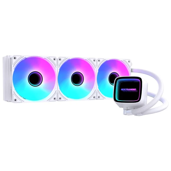 Next Gaming Nitro Cool NG-360 ARGB Beyaz 360 mm İşlemci Sıvı Soğutucu - Görsel 4
